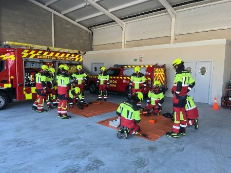 Imagen Los cabos-jefes de dotación del SPEIS de la Diputación de Segovia reciben la formación que les va a permitir afrontar con garantías su...