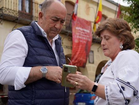 Imagen Escalona del Prado, Muñoveros, Veganzones y Turégano muestran a Miguel Ángel de Vicente sus fortalezas y el impacto de la labor de la...