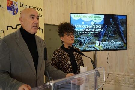 Imagen La Diputación y Territorio Rampinge proponen diez rutas de marcha nórdica en la tercera edición de ‘Marchando por la Provincia’